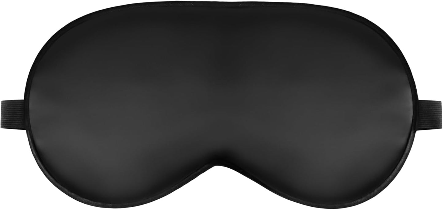 Silk Kids Sleep Mask: 100% Mulberry Silk Eye Mask, Sleeping Masks with Adjustable Strap, Soft & Light-Blocking Printed Kid Eye Cover for Boys Girls Teens Aged 5-15 (Horse Theme)