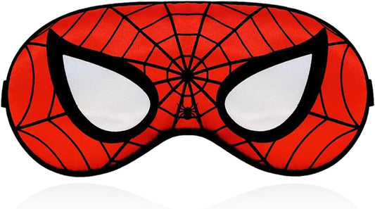 Cute Silk Sleep Mask, 1PACK Kids Eye Mask with Lightweight Adjustable Strap for Sleeping Boys Girls Women Men Travel Party Supplies