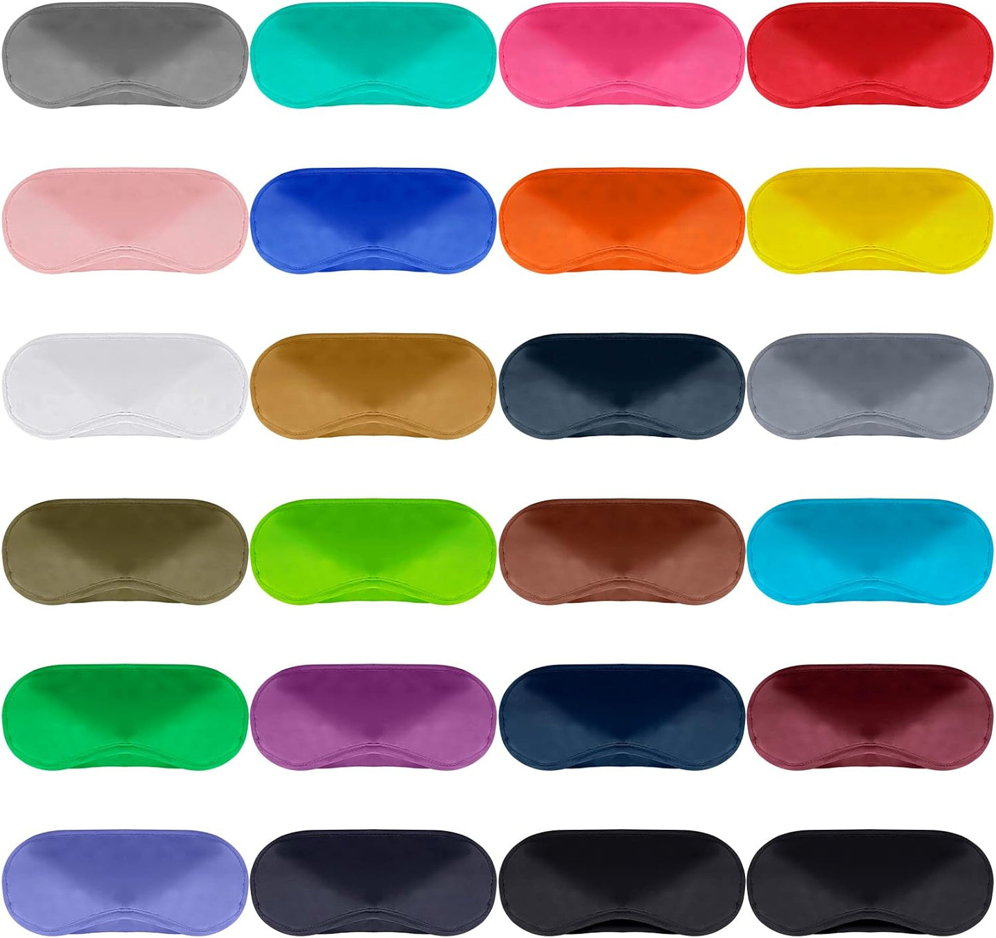 100 Pack Eye Mask Disposable Blindfolds for Games with Nose Pad Soft Eye Cover Party Pack Sleep Eye Masks Eye Shade Mask Women Men Kids (Black)
